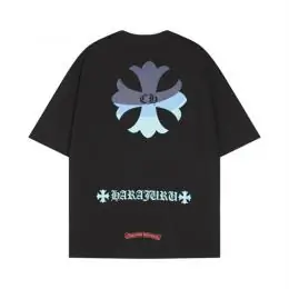 chrome hearts t-shirt manches courtes pour unisexe s_1212445